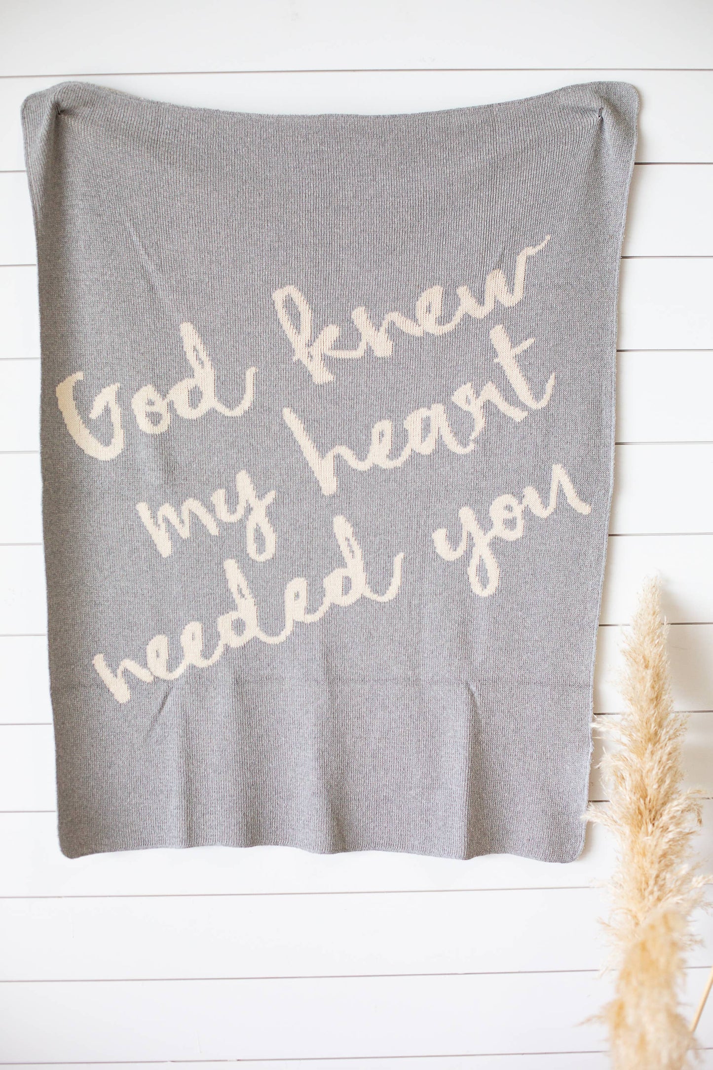 Made in the USA | God Knew My Heart Needed You Throw