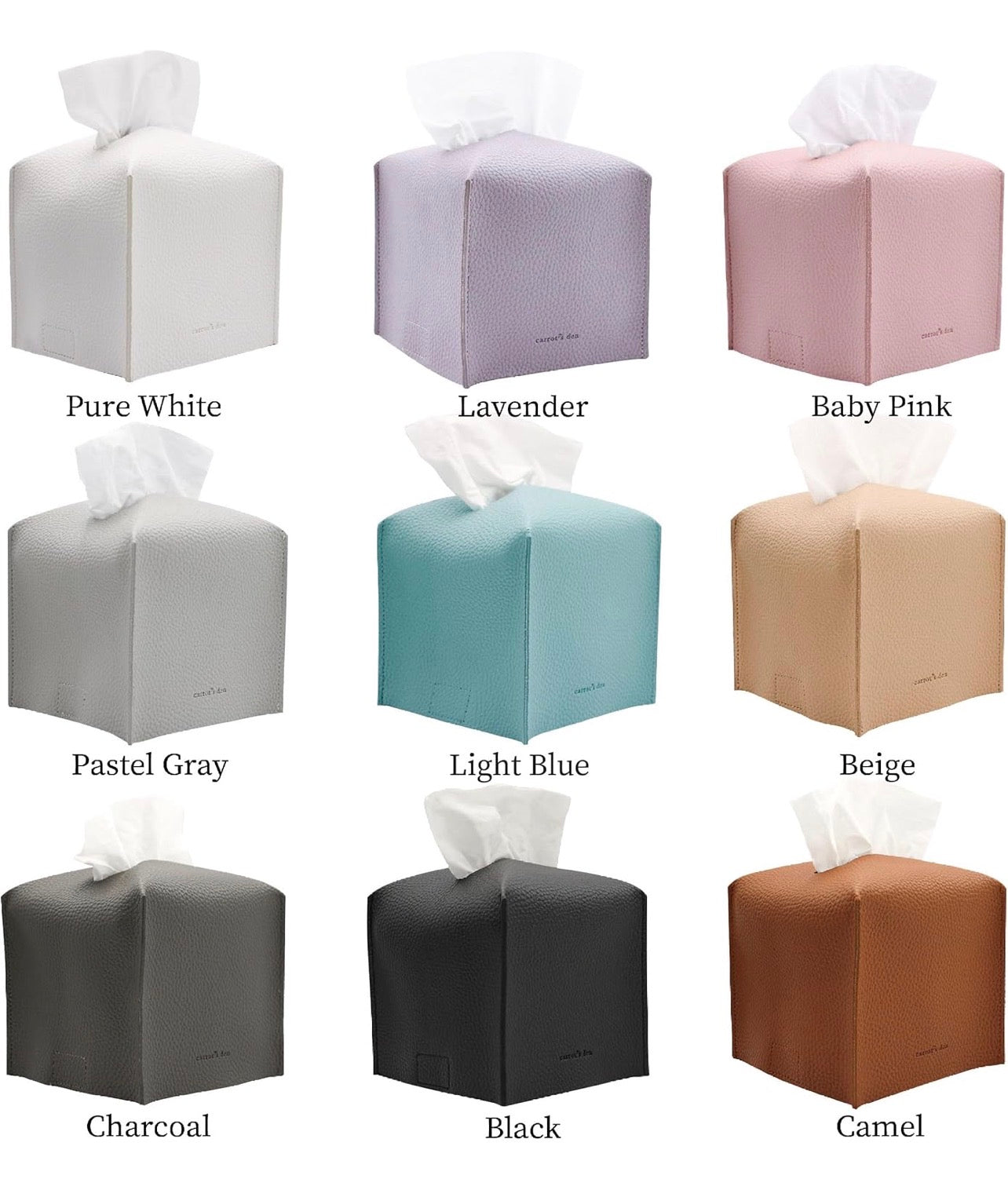Custom Tissue Box Cover