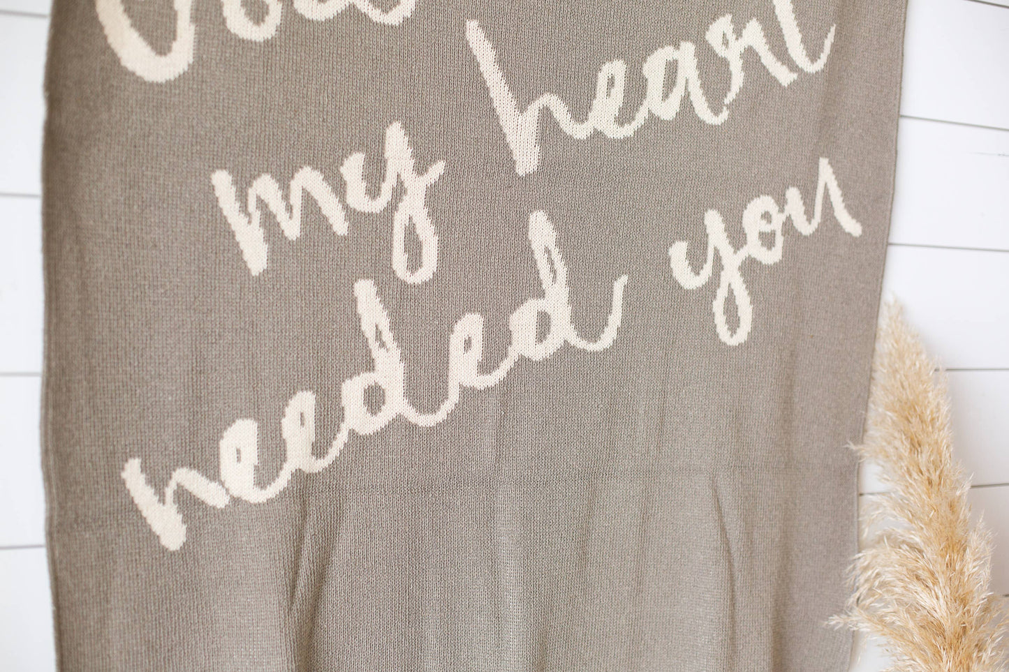 Made in the USA | God Knew My Heart Needed You Throw