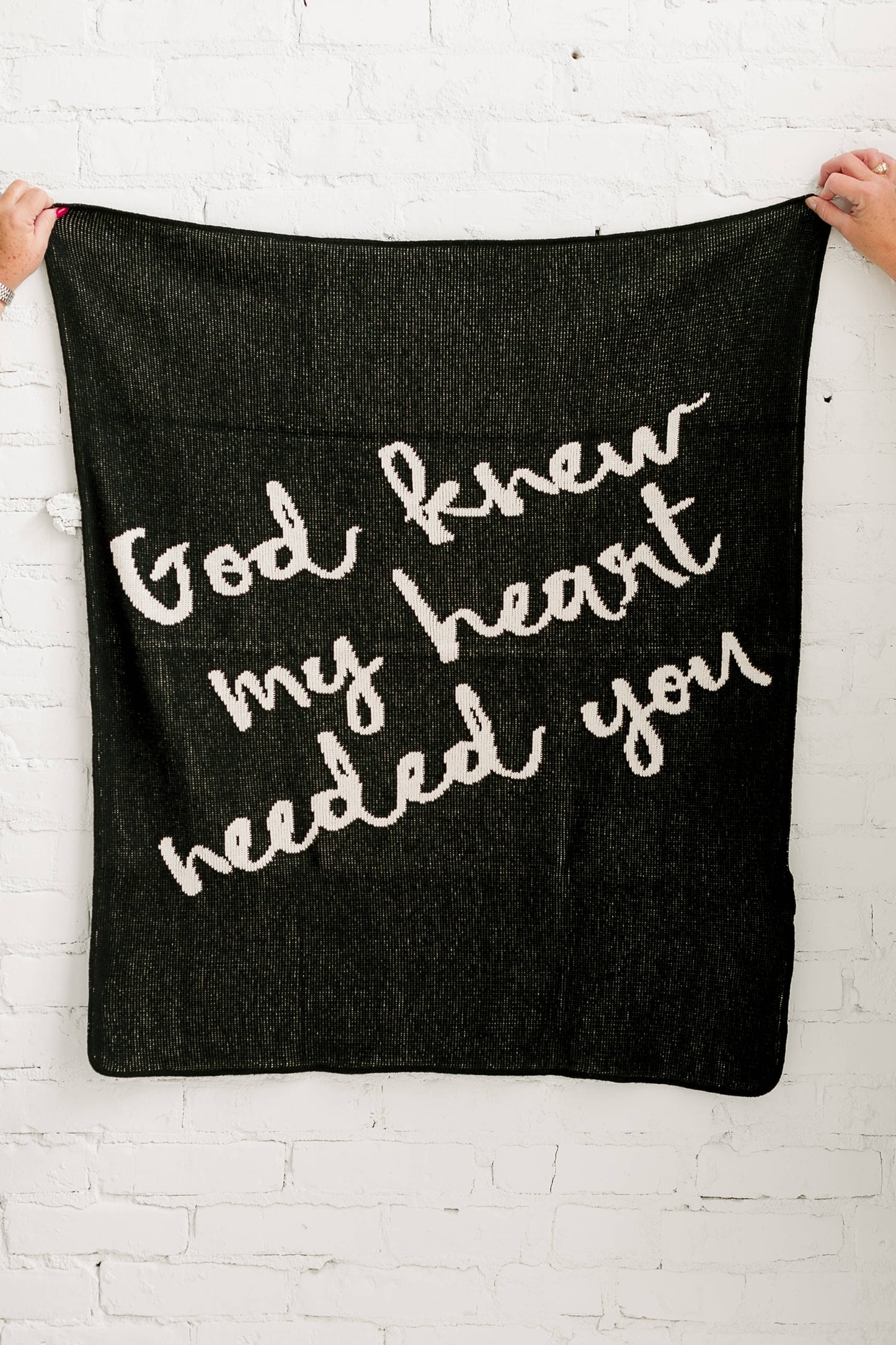 Made in the USA | God Knew My Heart Needed You Throw