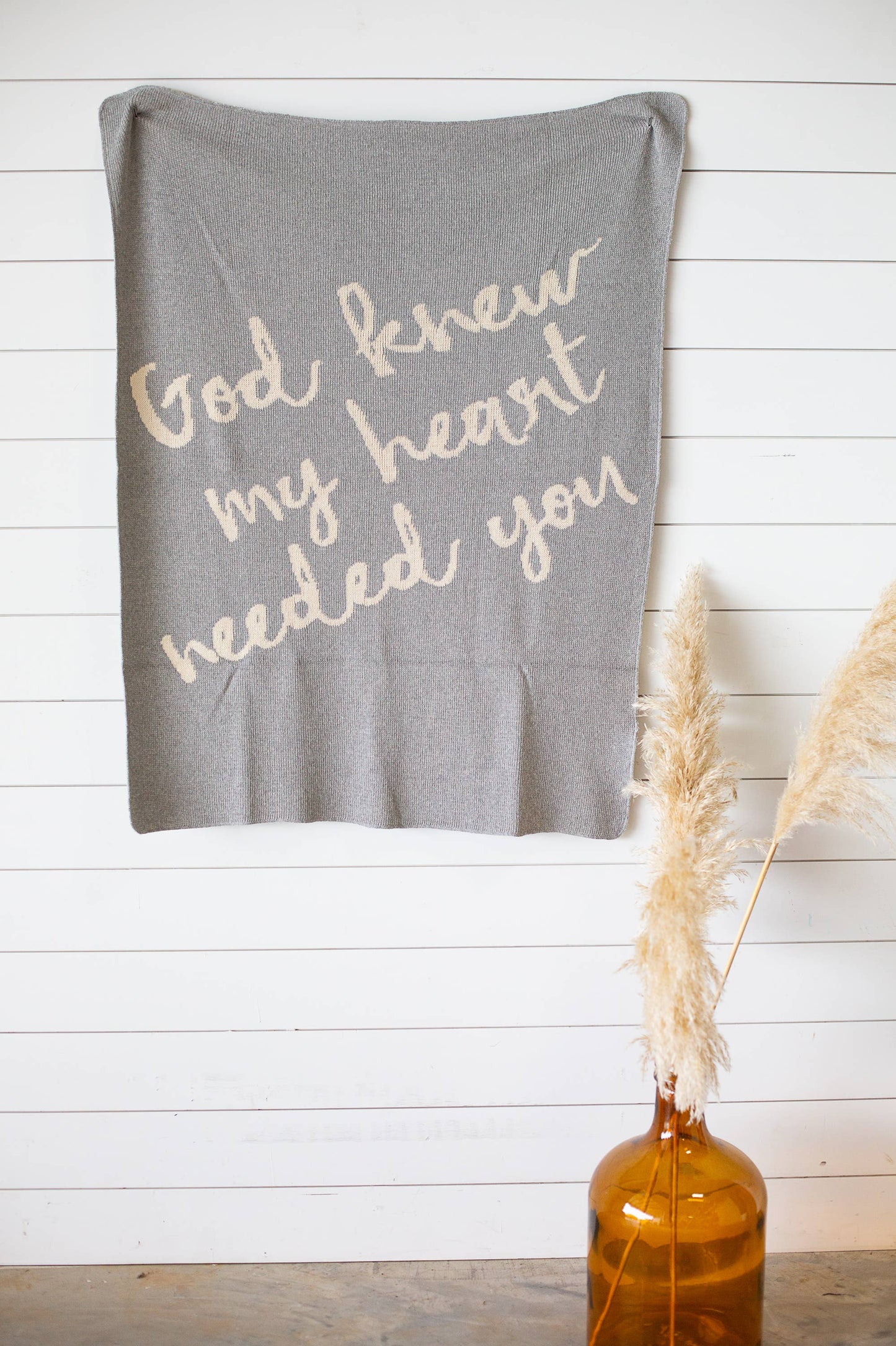 Made in the USA | God Knew My Heart Needed You Throw