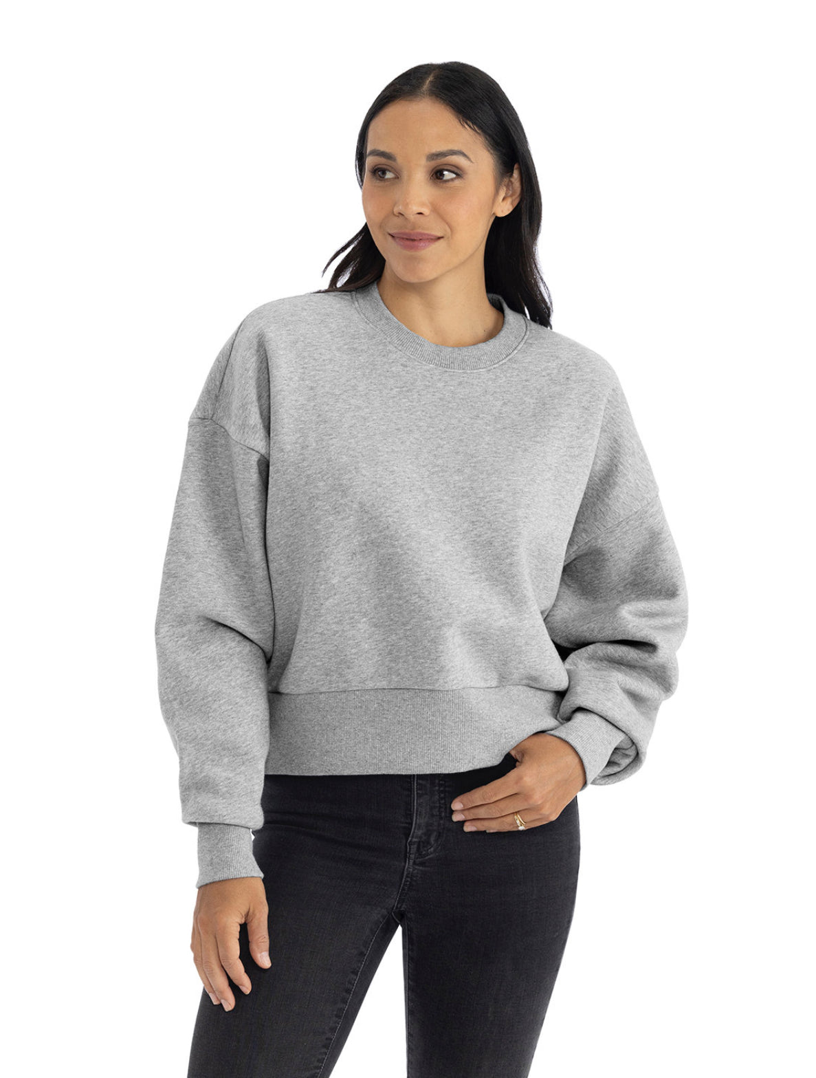 Customizable 3D Puff Embroidered Crewneck Sweatshirt