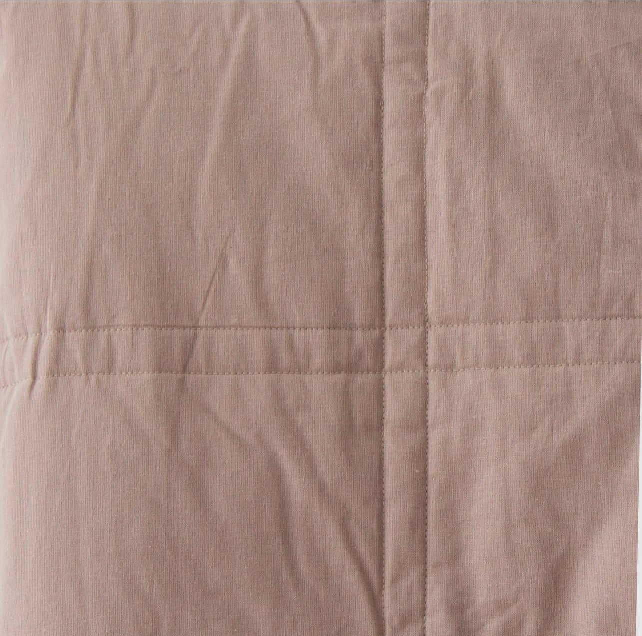Quilted Cotton Throw