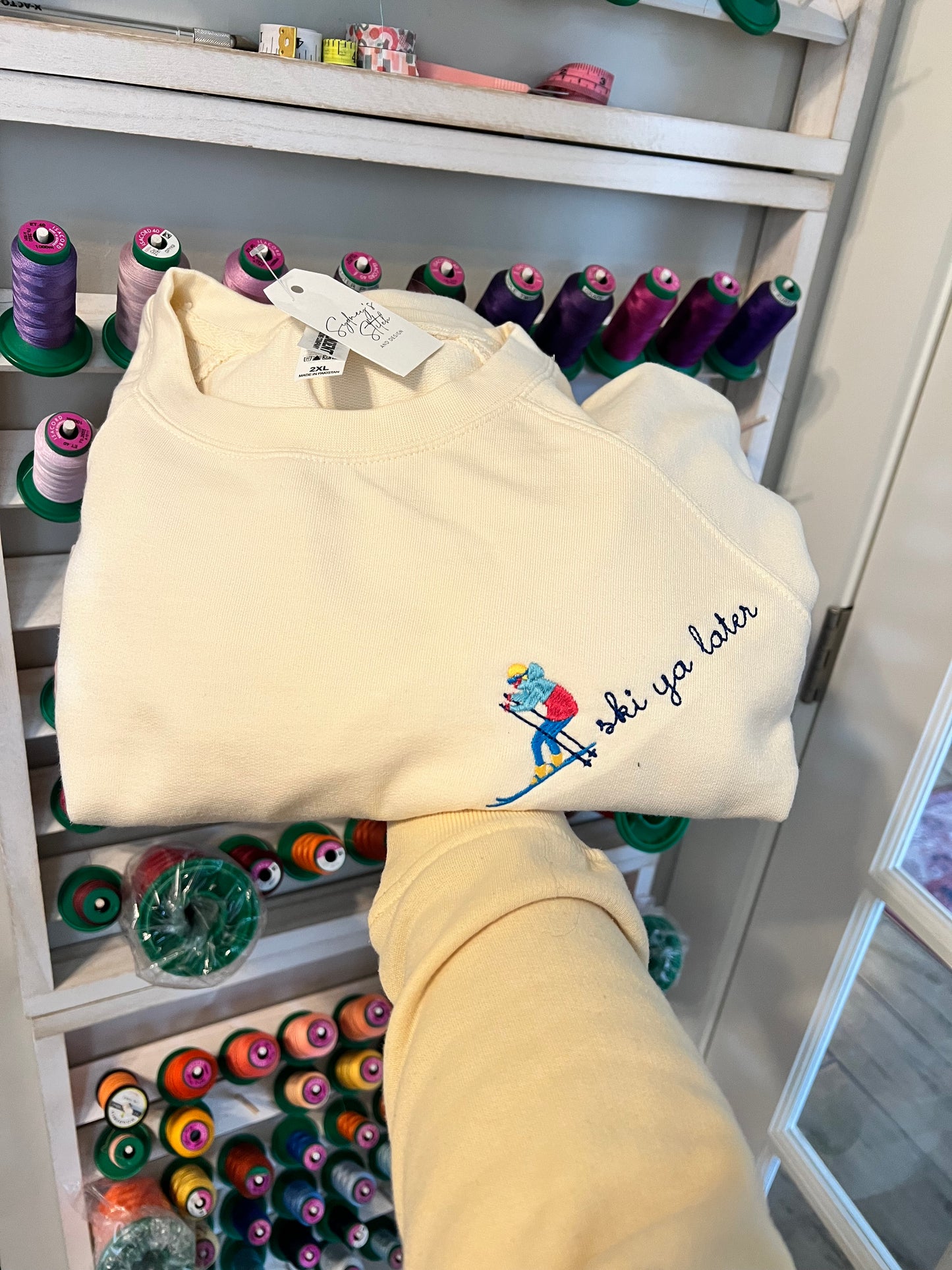 Ski Ya Later Crewneck Sweatshirt