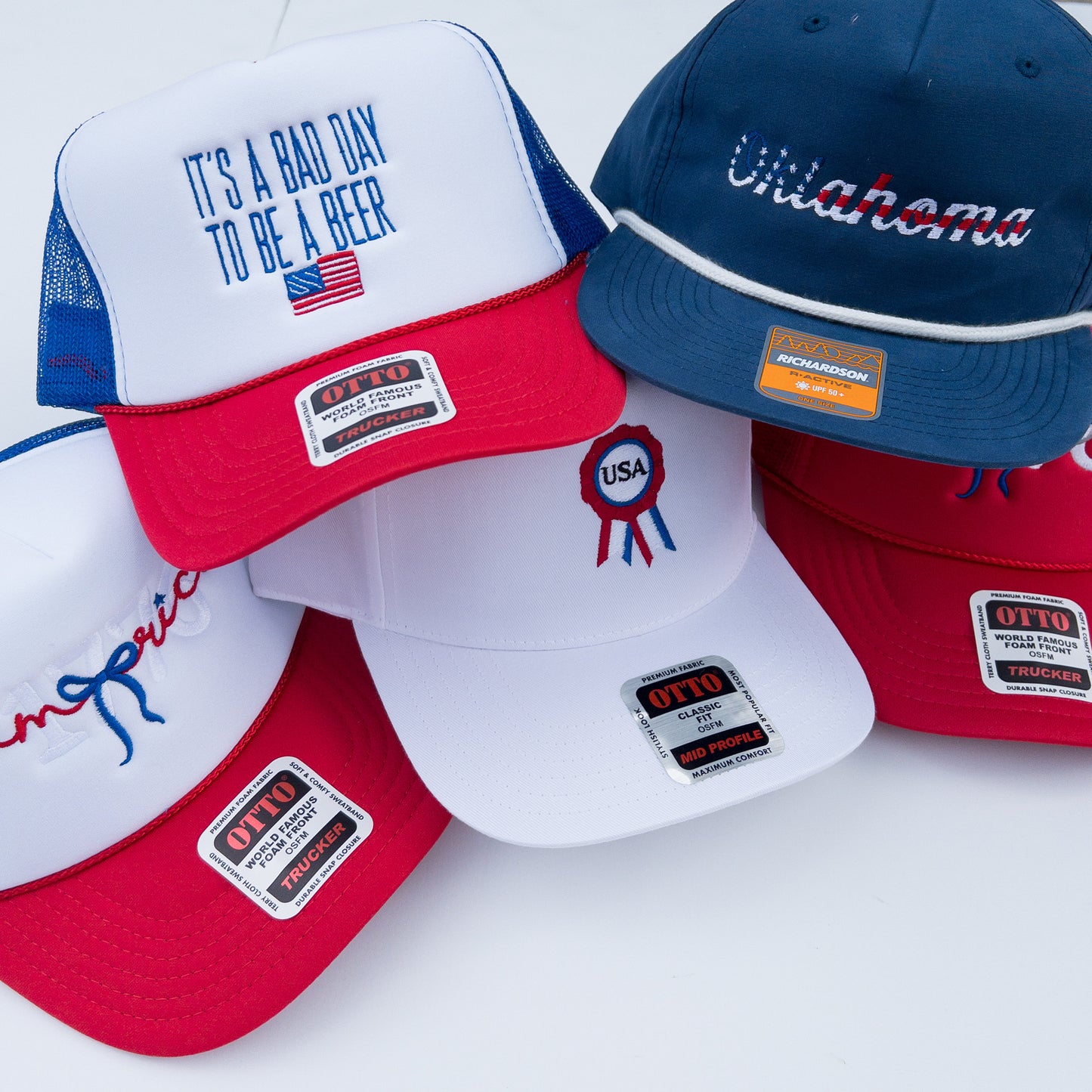 4th of July Hats (kids and adults)