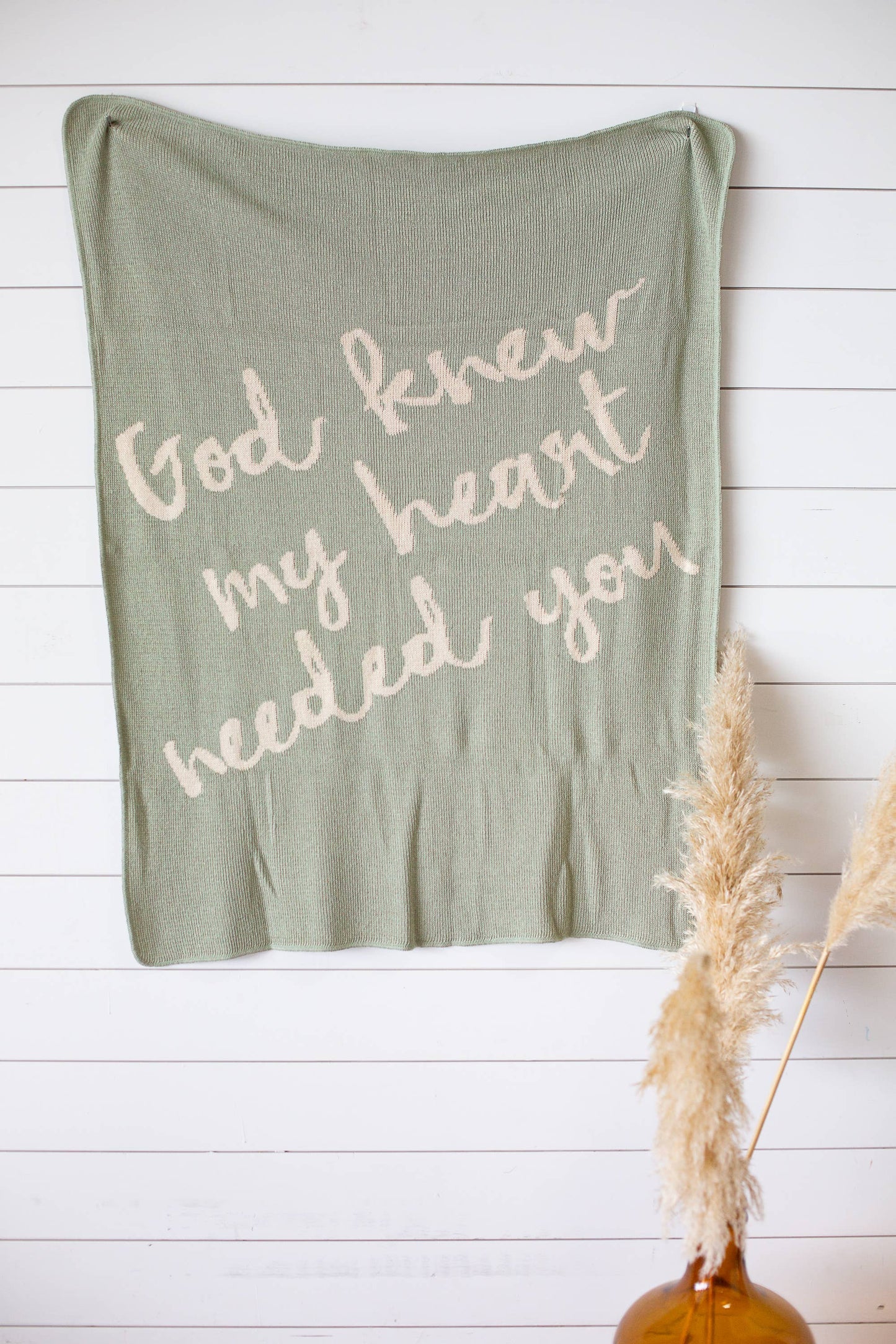 Made in the USA | God Knew My Heart Needed You Throw