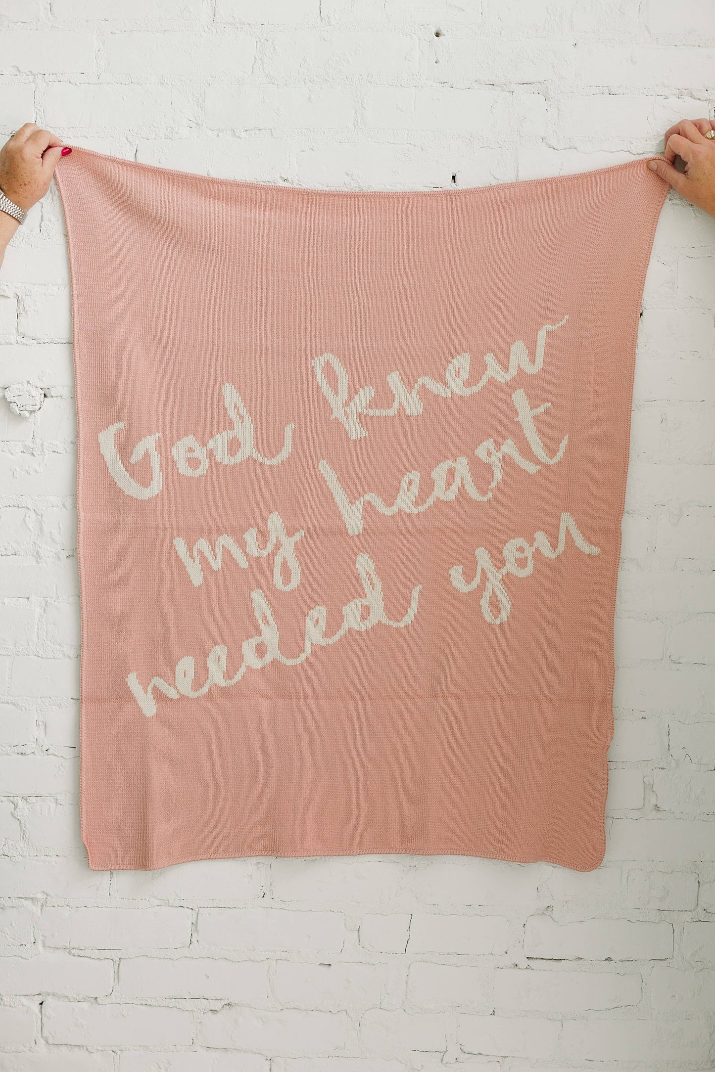 Made in the USA | God Knew My Heart Needed You Throw