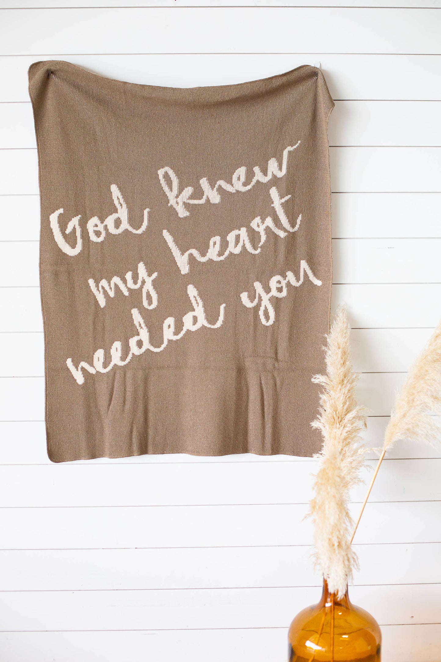 Made in the USA | God Knew My Heart Needed You Throw