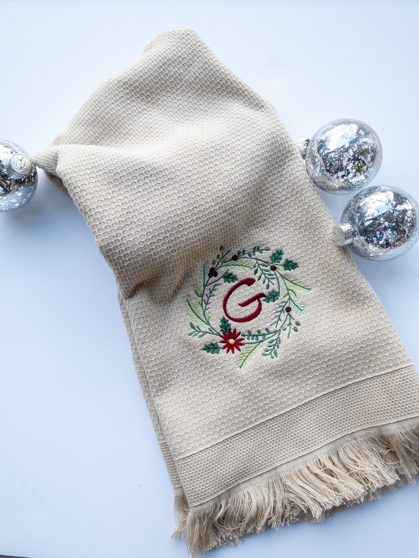 Embroidered Hand Towels
