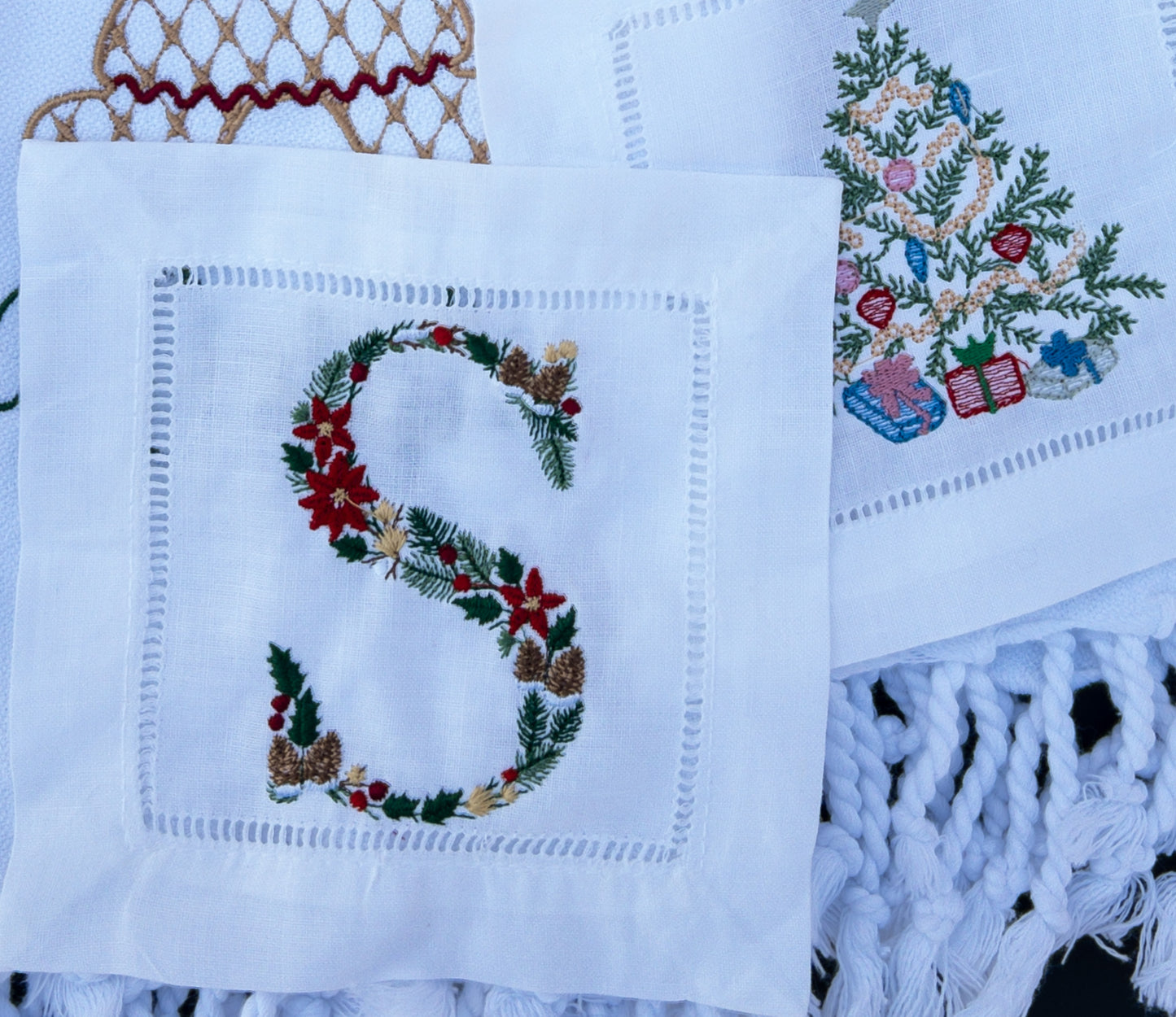 Embroidered Hand Towels