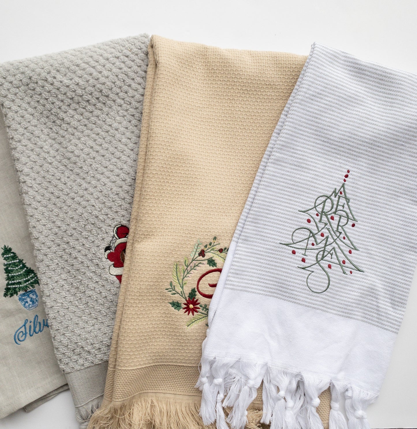 Embroidered Hand Towels