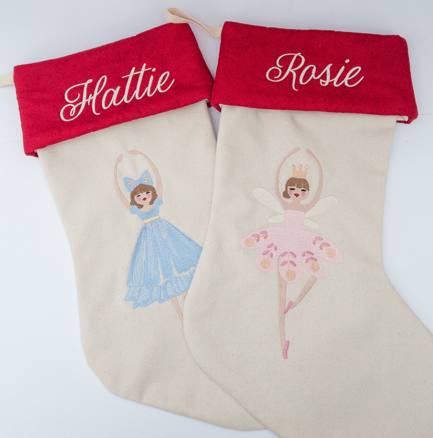 Nutcracker Embroidered Stocking