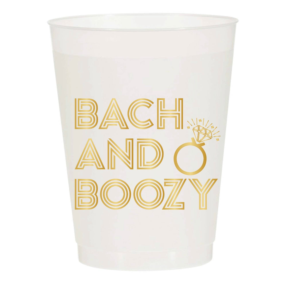 Reusable Bach and Boozy Stadium Cups