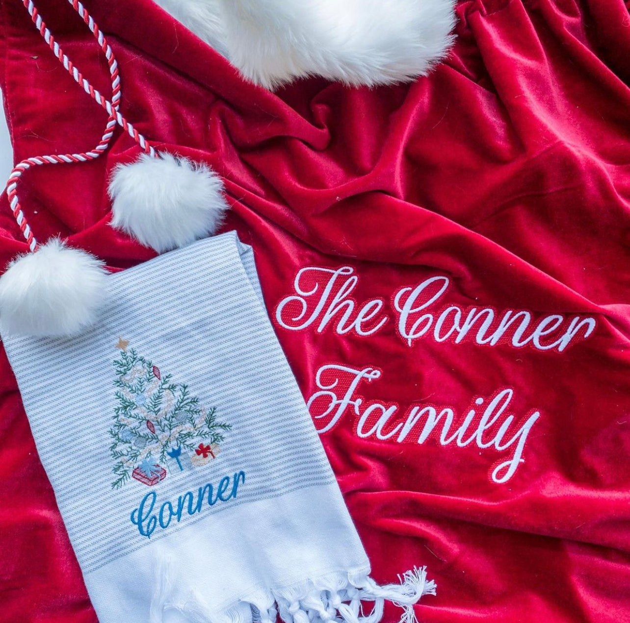 Embroidered Hand Towels