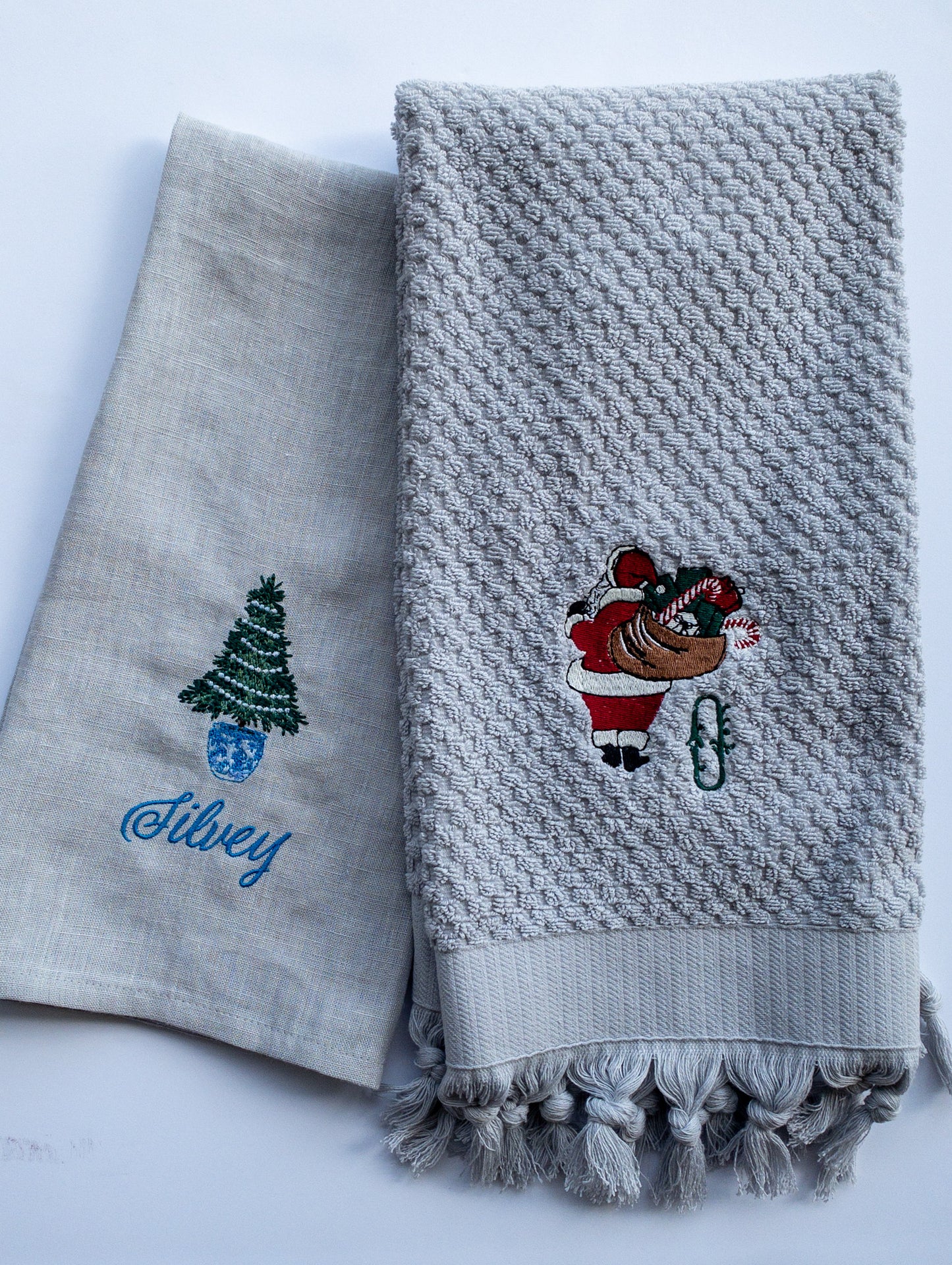Embroidered Hand Towels