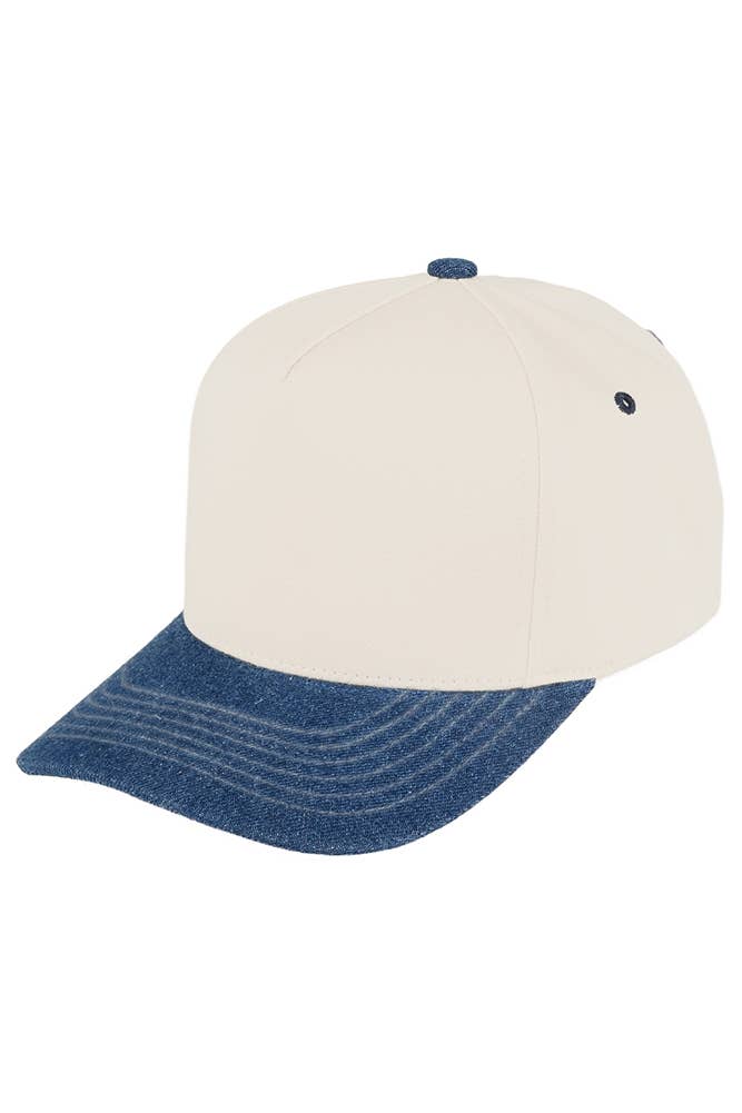 C.C Two Tone Canvas Trucker Hat Baseball Cap