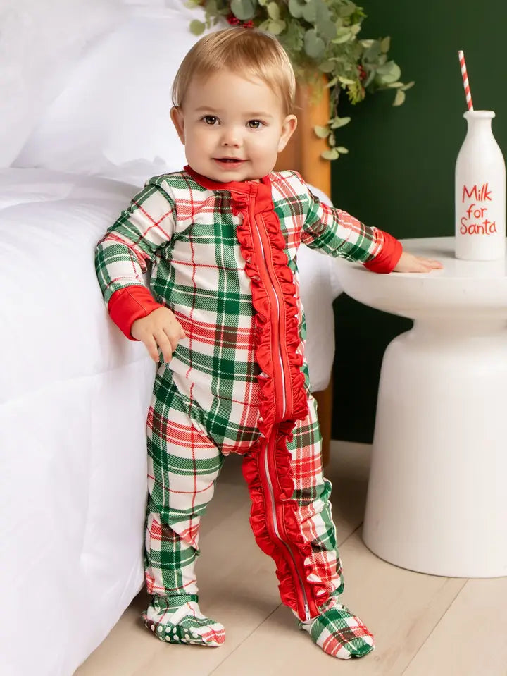 Ruffle Zippy Christmas PJs (all patterns)