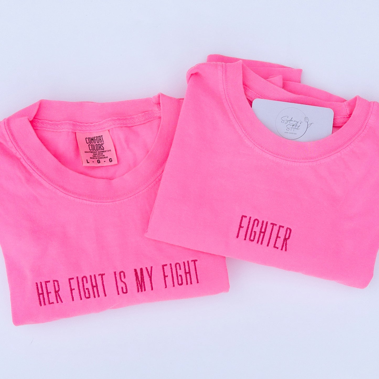 She’s a Fighter Embroidered Tee