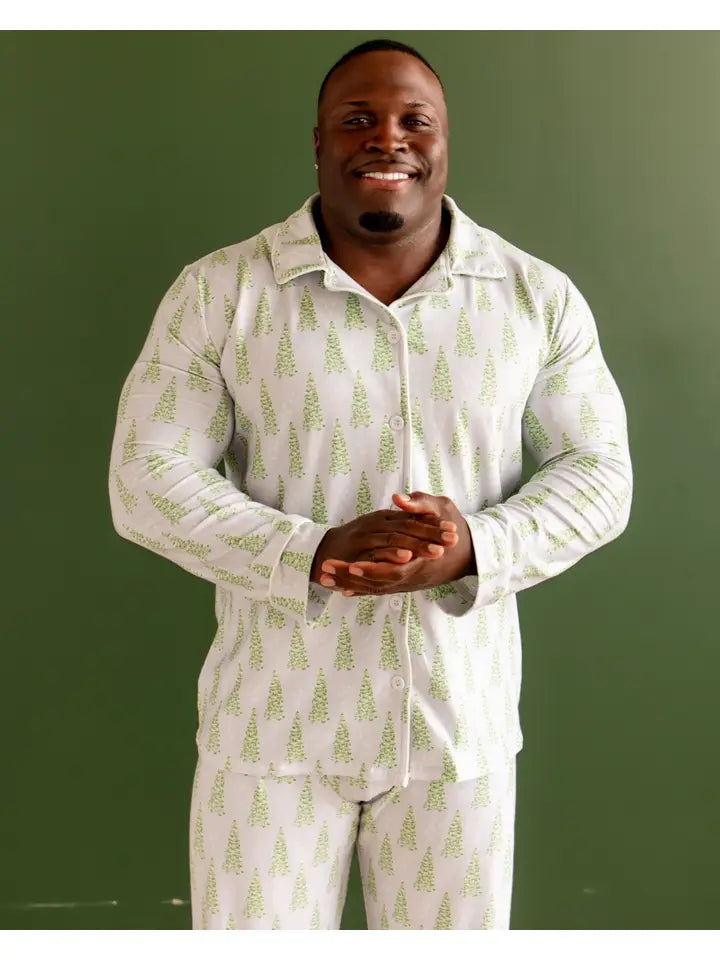 Adult Button Down Christmas Pjs (all patterns)