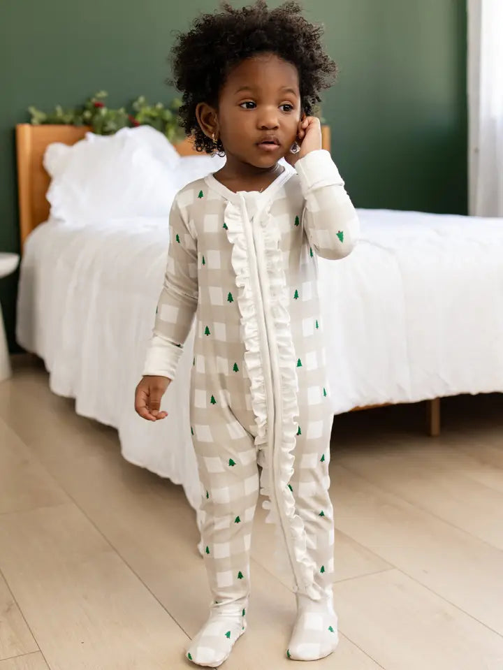 Ruffle Zippy Christmas PJs (all patterns)