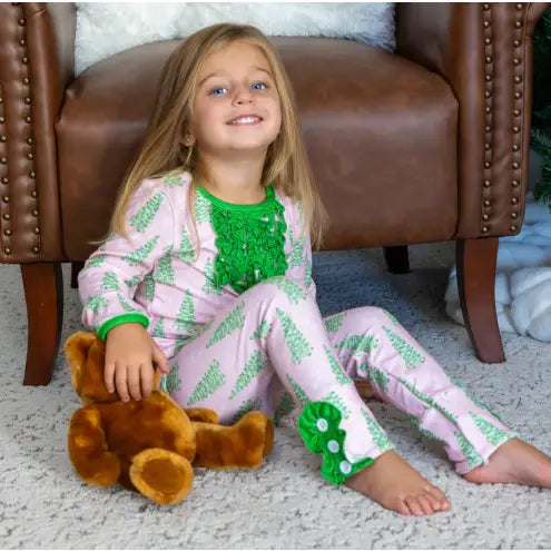 Ruffle Buttflap Pajamas