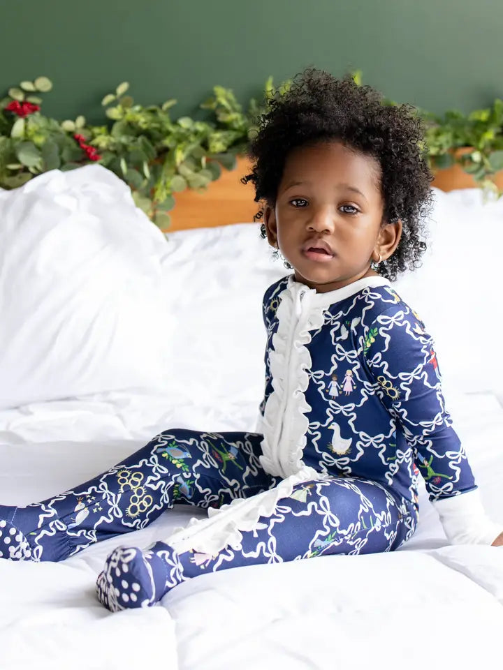 Ruffle Zippy Christmas PJs (all patterns)
