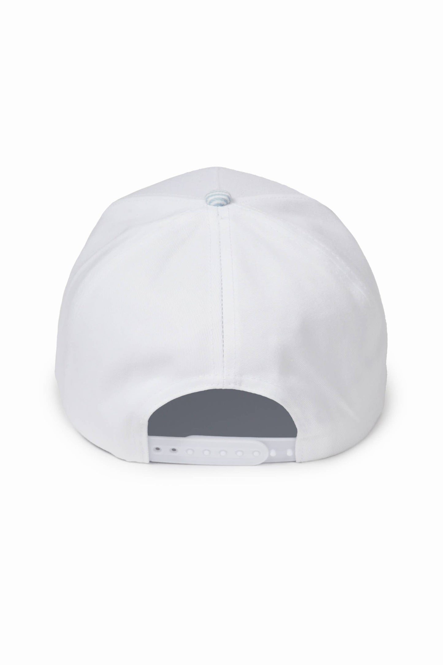 Stripe Brim 5-Panel Baseball Cap