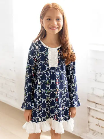Christmas Gown with Bloomers