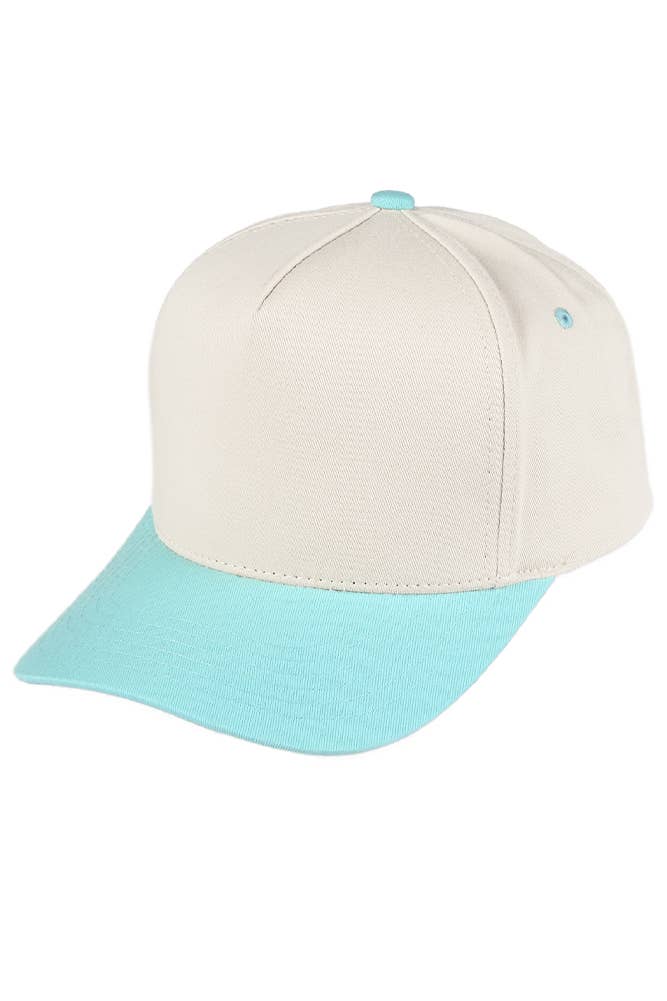 C.C Two Tone Canvas Trucker Hat Baseball Cap
