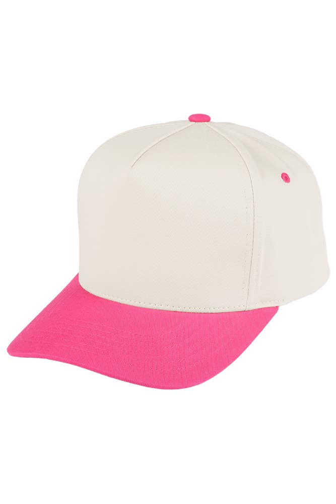 C.C Two Tone Canvas Trucker Hat Baseball Cap
