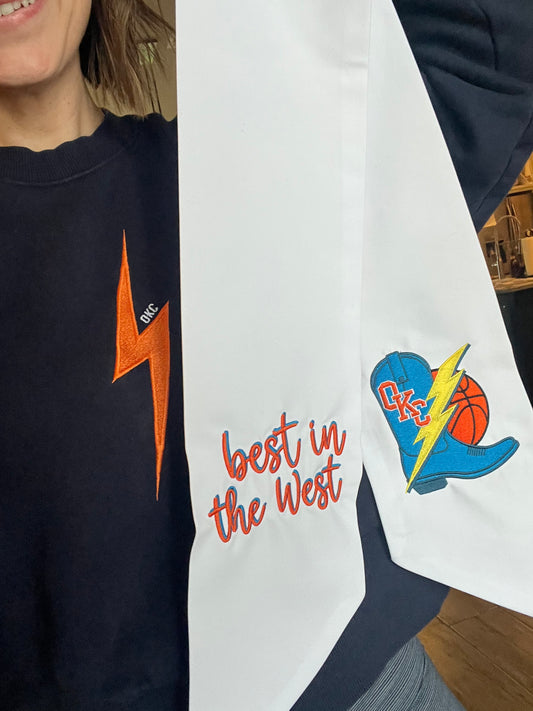 Best in the West Wreath Sash