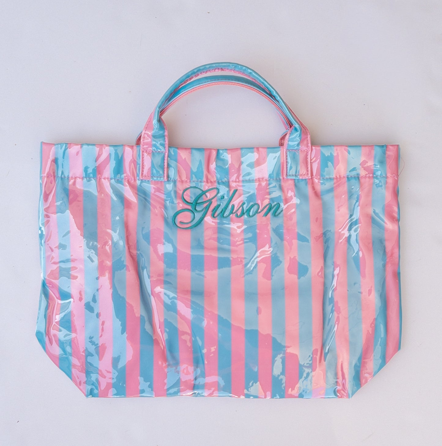 Wipeable Stripe Totes