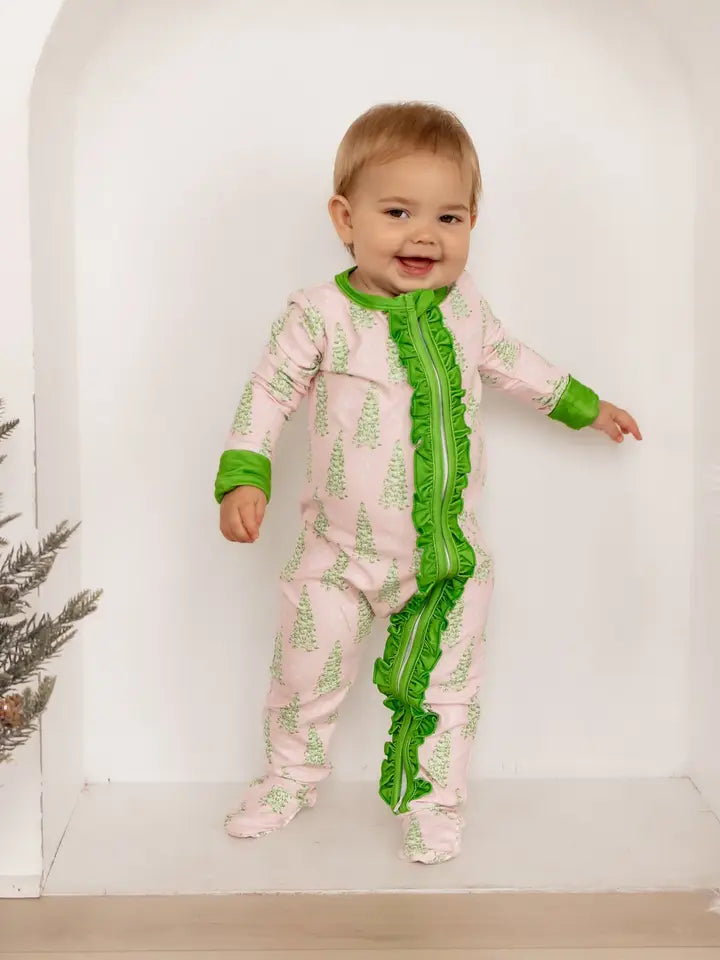 Ruffle Zippy Christmas PJs (all patterns)