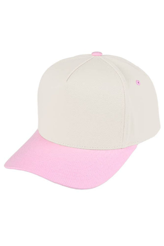 C.C Two Tone Canvas Trucker Hat Baseball Cap