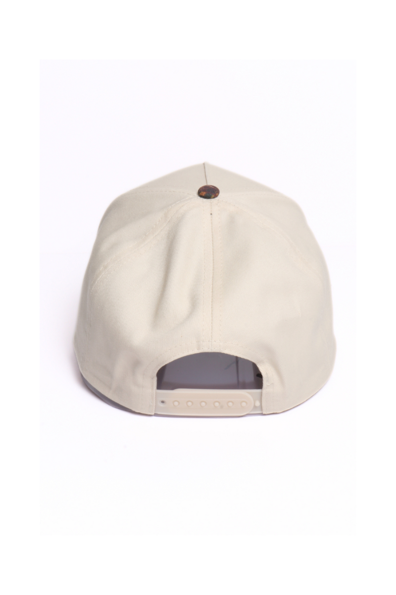 CAMO Print brim 5 Panel Baseball Cap