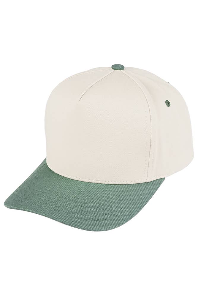 C.C Two Tone Canvas Trucker Hat Baseball Cap