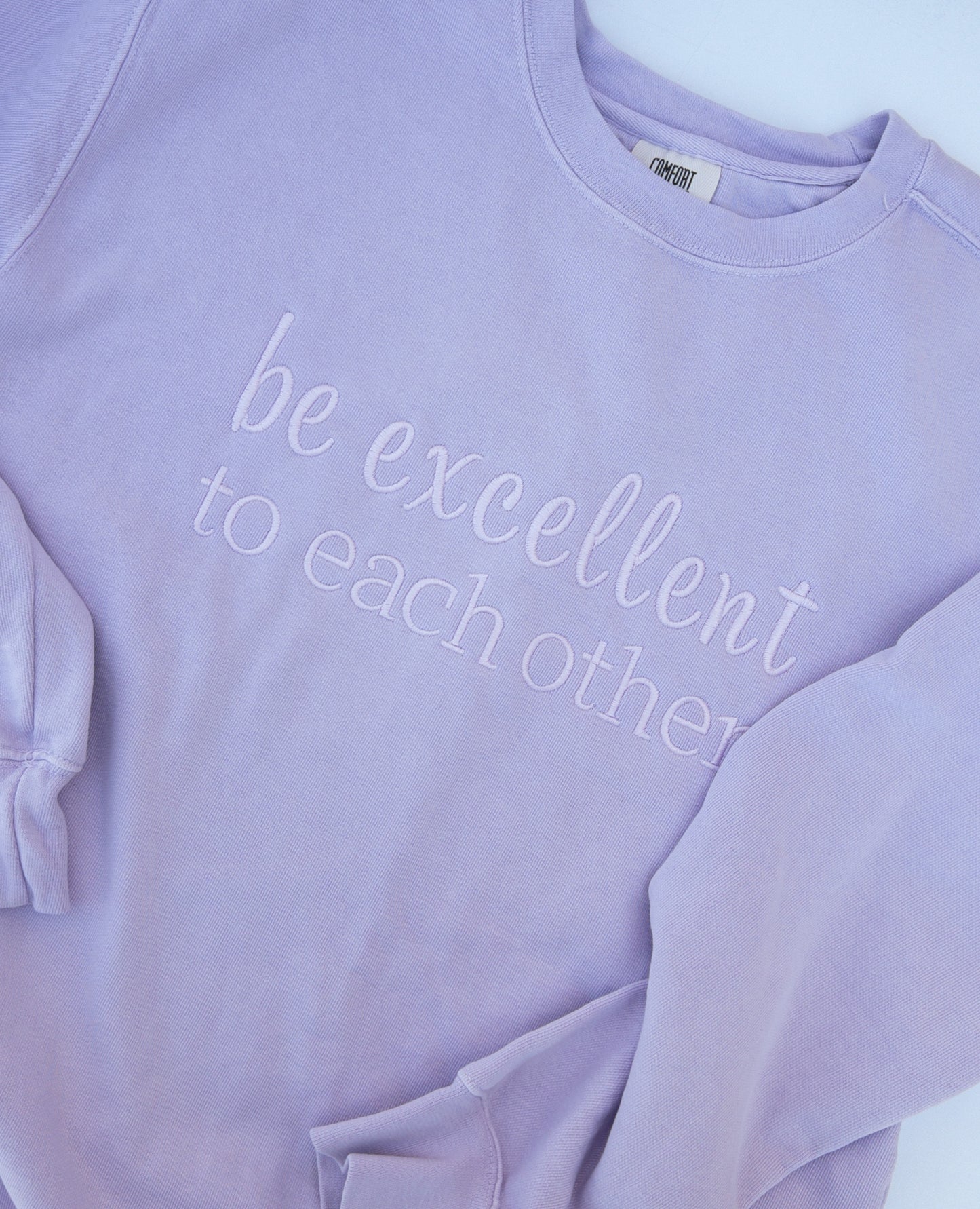 Monochrome Be Excellent Crewneck Sweatshirt