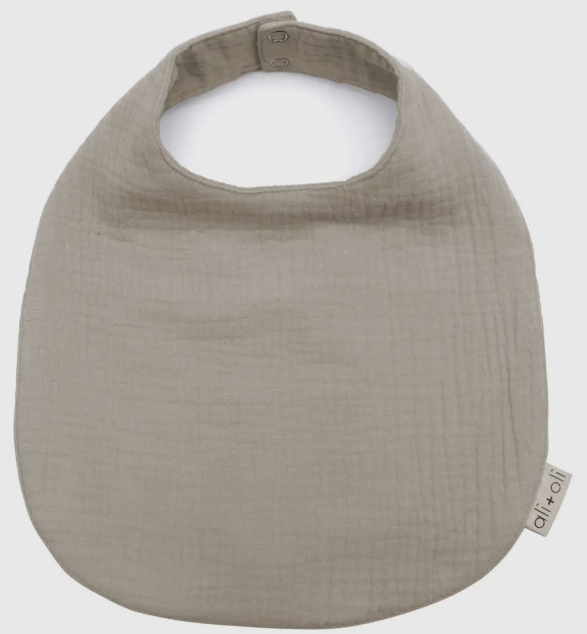 Muslin Cotton Snap Baby Bib