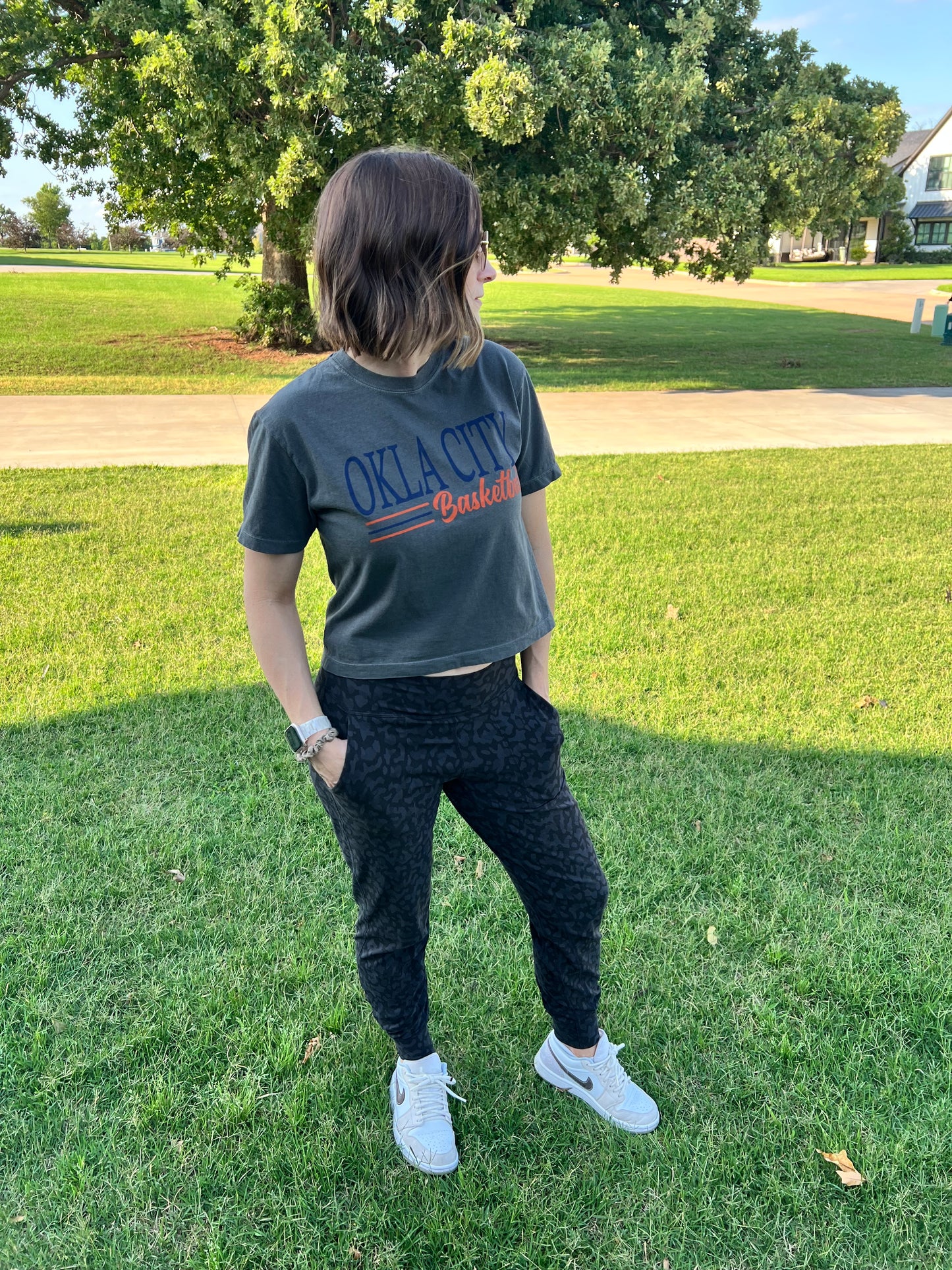 Okla City Boxy Tee (mint)