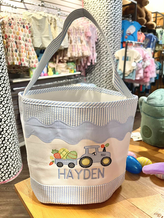 Easter Tote (blue)