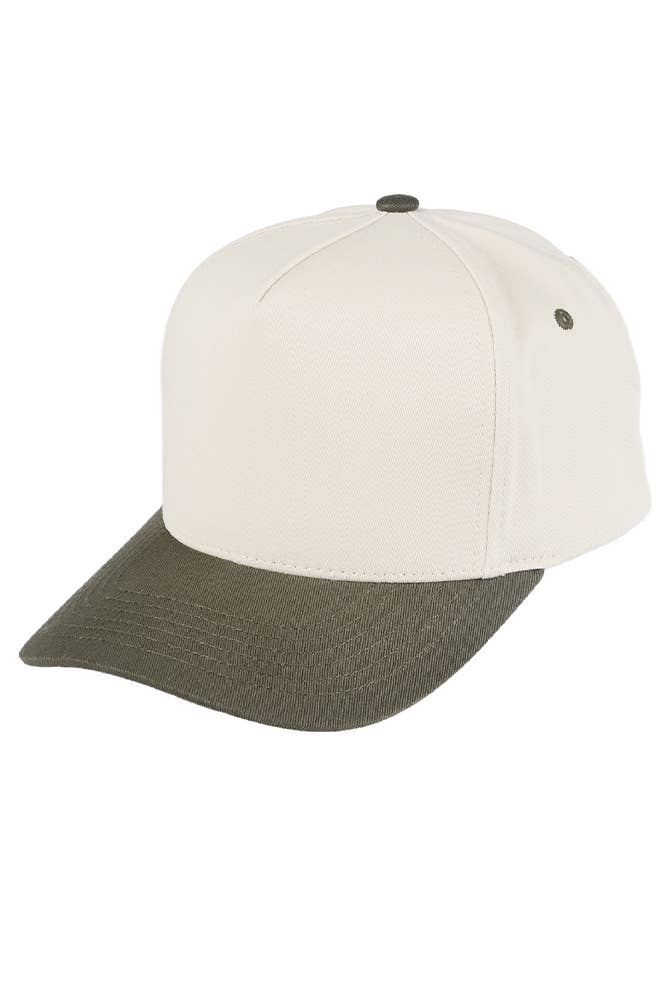 C.C Two Tone Canvas Trucker Hat Baseball Cap