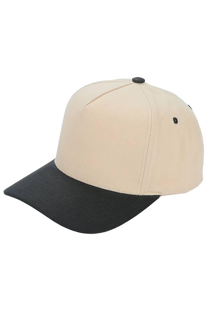 C.C Two Tone Canvas Trucker Hat Baseball Cap