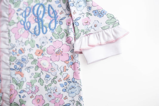 Floral Footie
