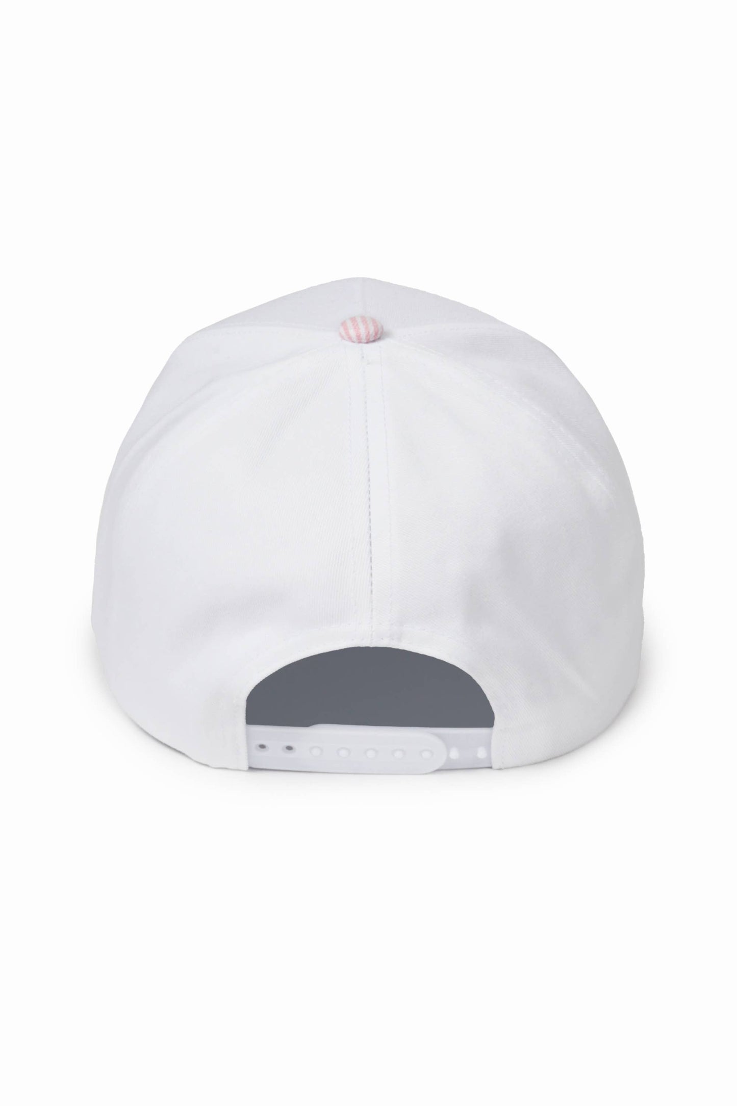 Stripe Brim 5-Panel Baseball Cap