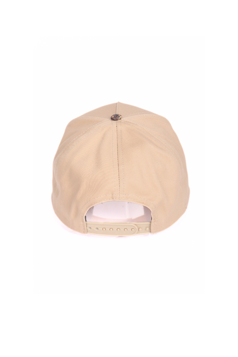CAMO Print brim 5 Panel Baseball Cap