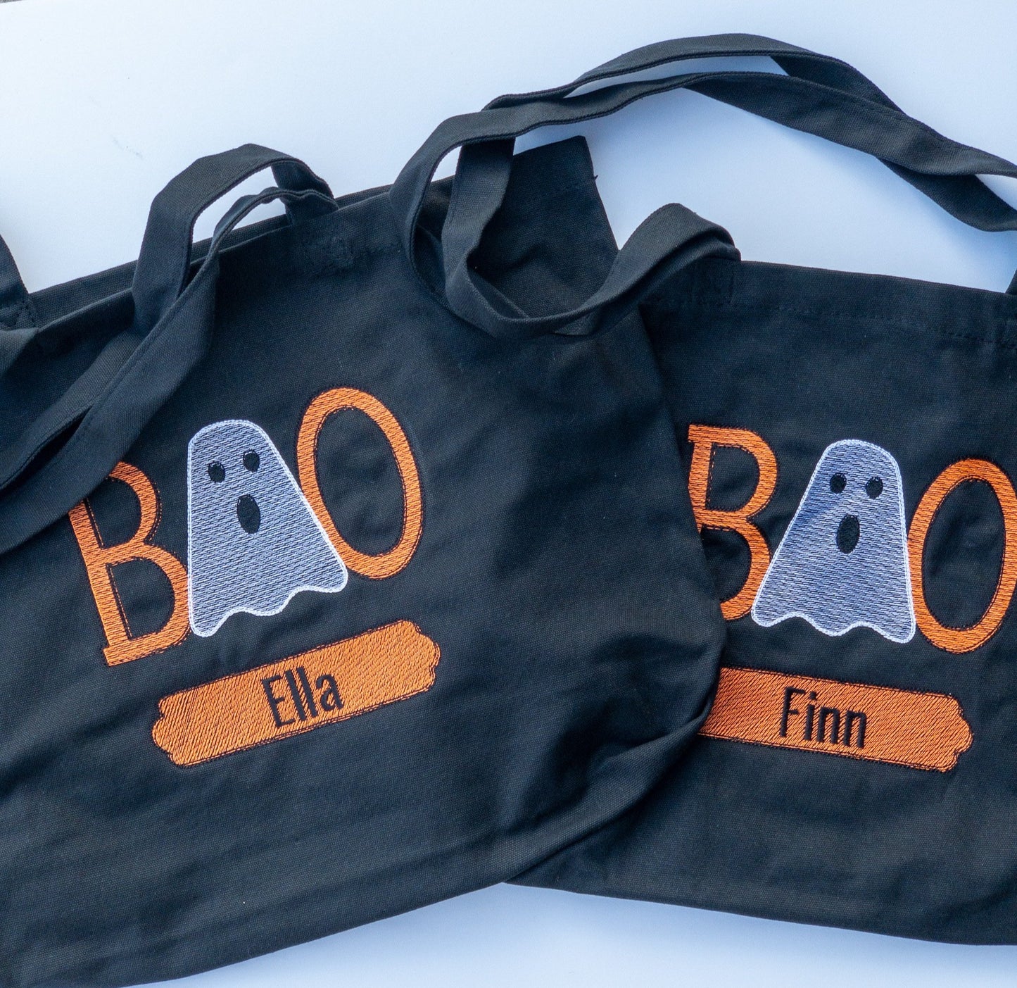 Embroidered Halloween Totes