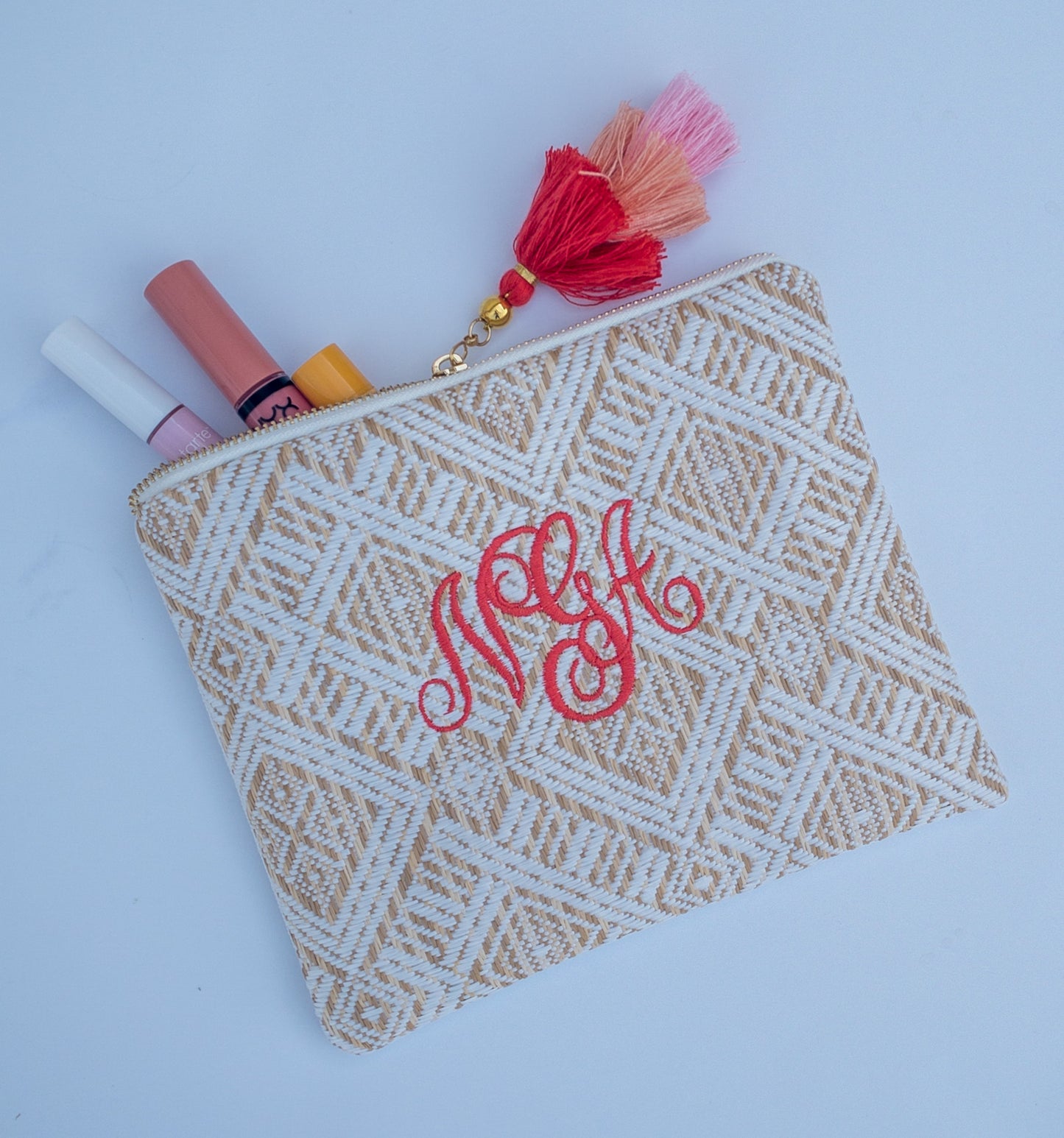 Makeup Pouch with Tassel